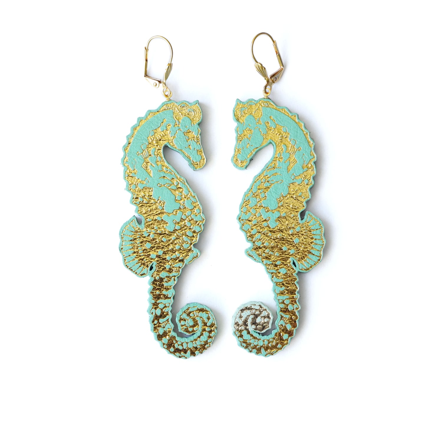 SEAHORSE . earrings