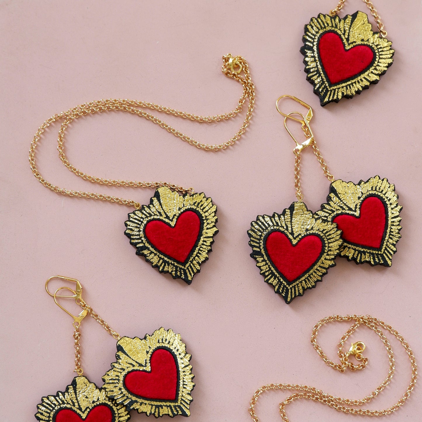 SACRED HEART . earrings