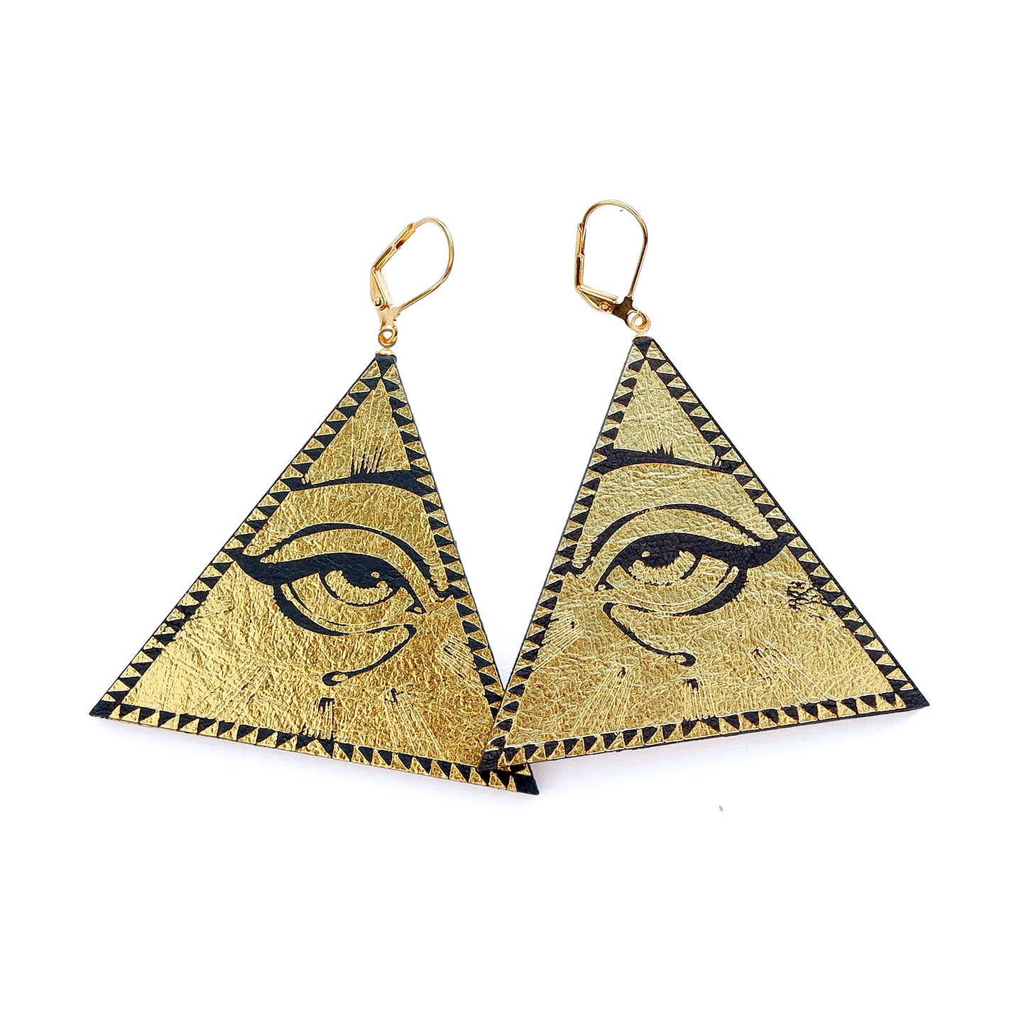 ALL SEEING EYE . earrings