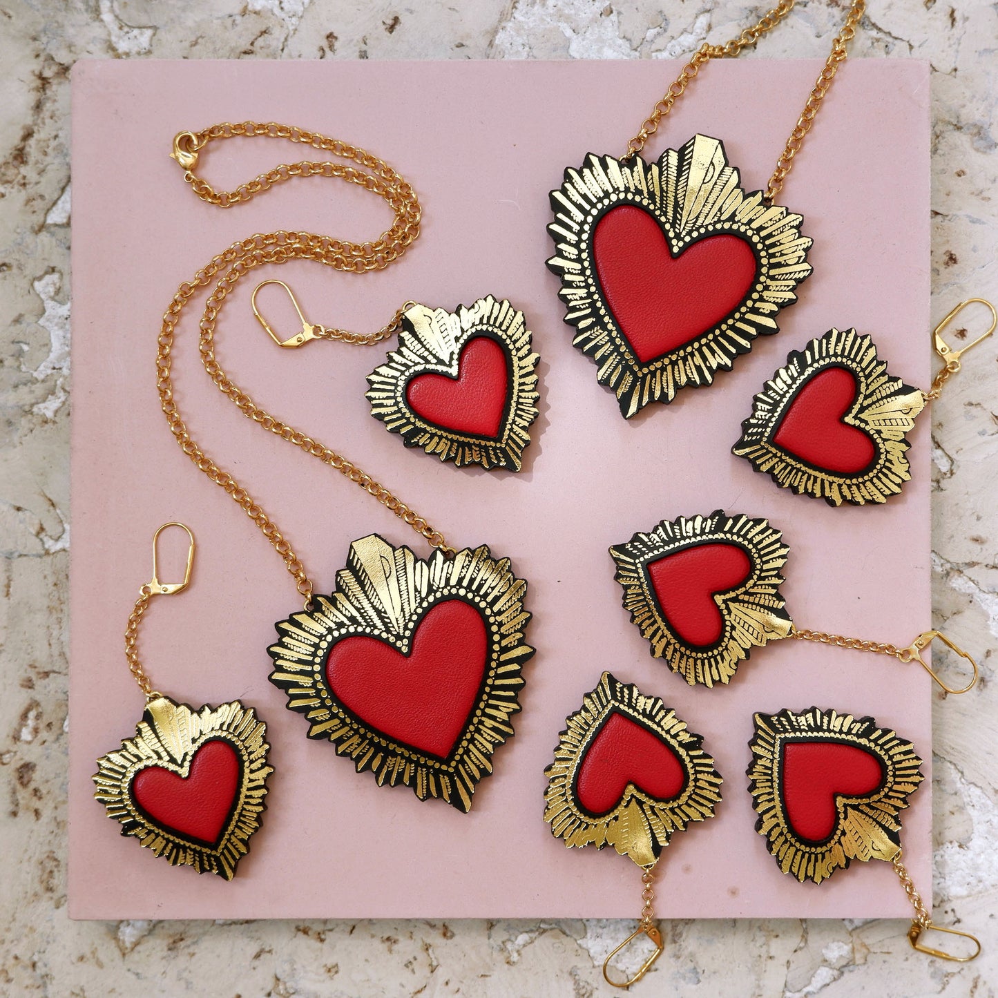 SACRED HEART . earrings