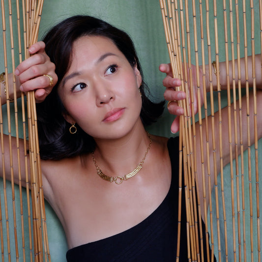 LAMOUR // BAMBOO . BAR . necklace