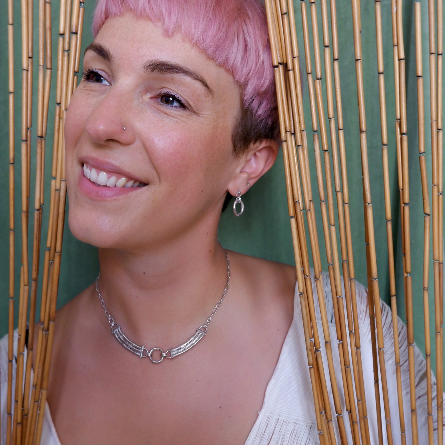 LAMOUR // BAMBOO . BAR . necklace