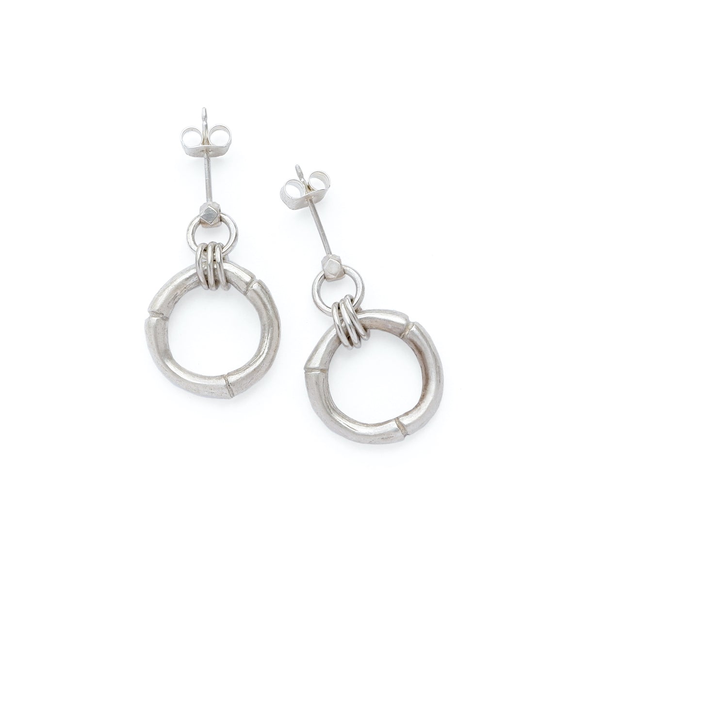 BAMBOO RINGLET . earrings