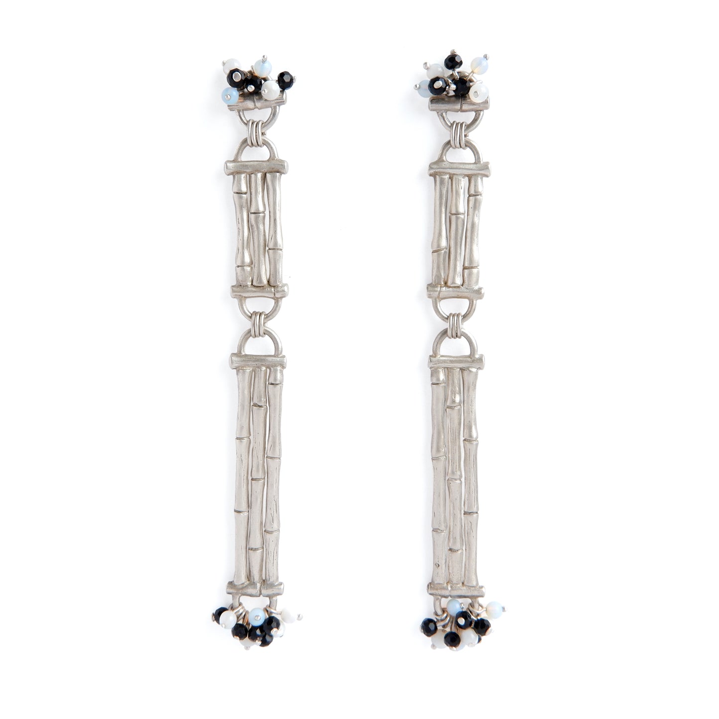 YMA // BAMBOO BAR . drop earrings