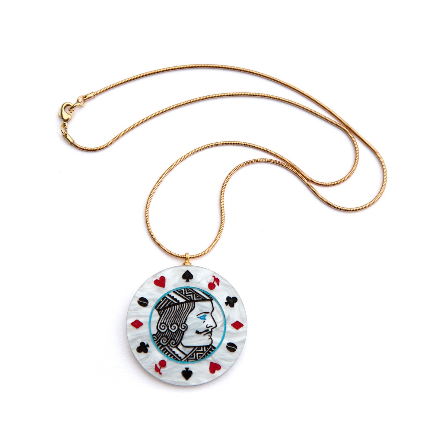 JACK WITH ONE EYE . pendant