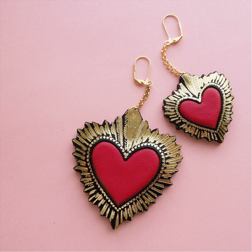 SACRED HEART . earrings