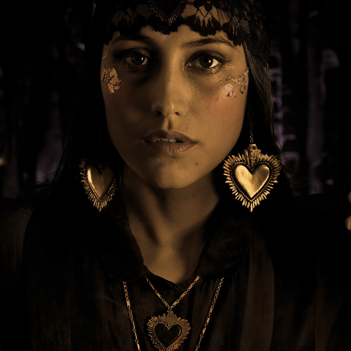 SACRED HEART . earrings