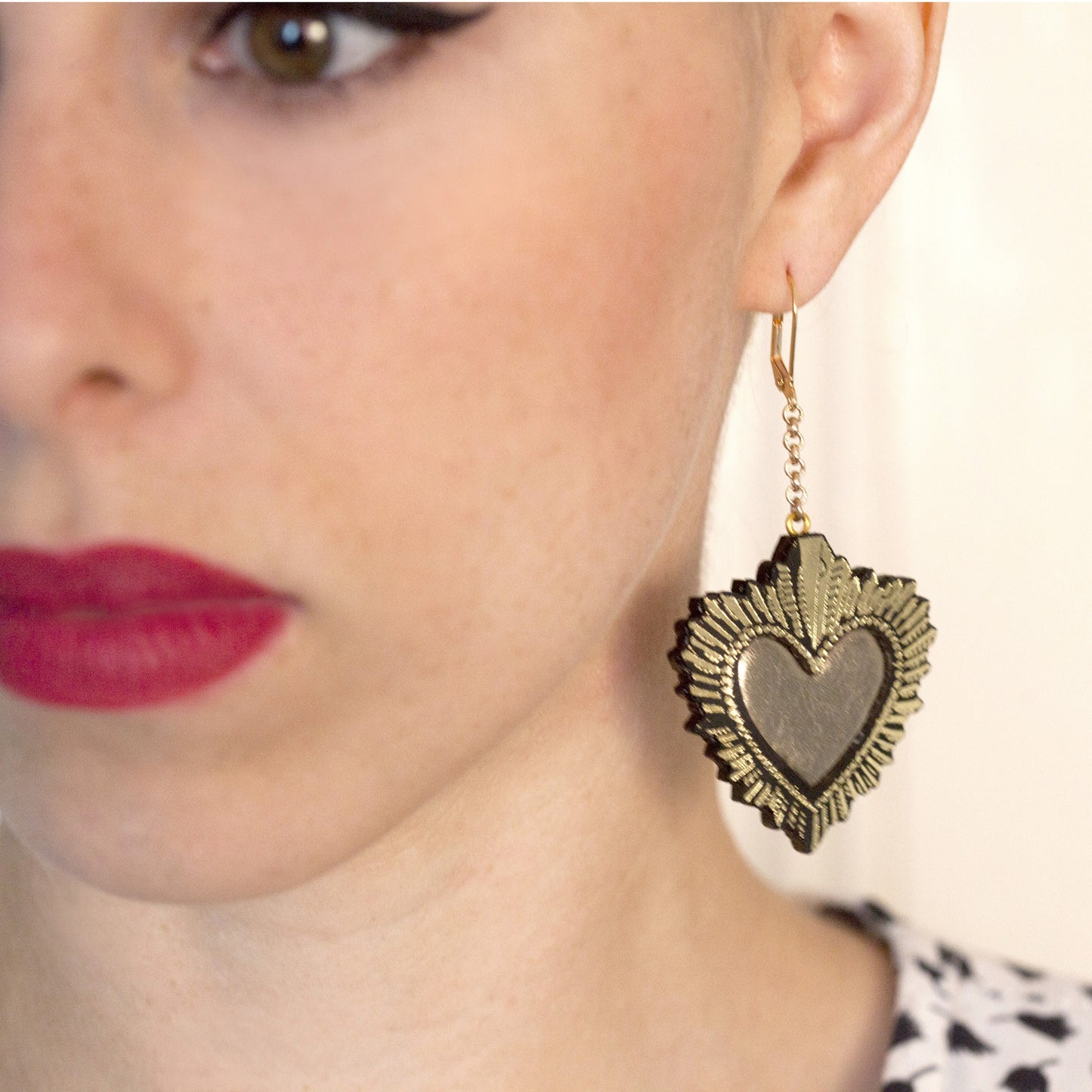 SACRED HEART . earrings