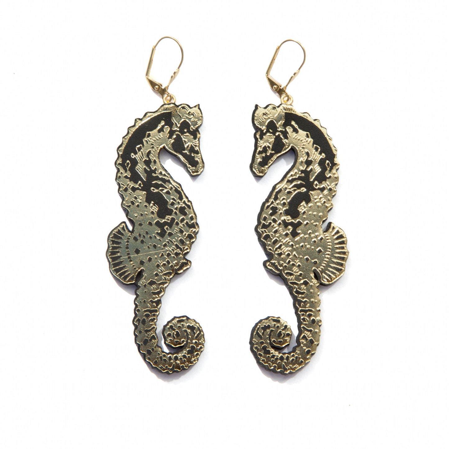 SEAHORSE . earrings