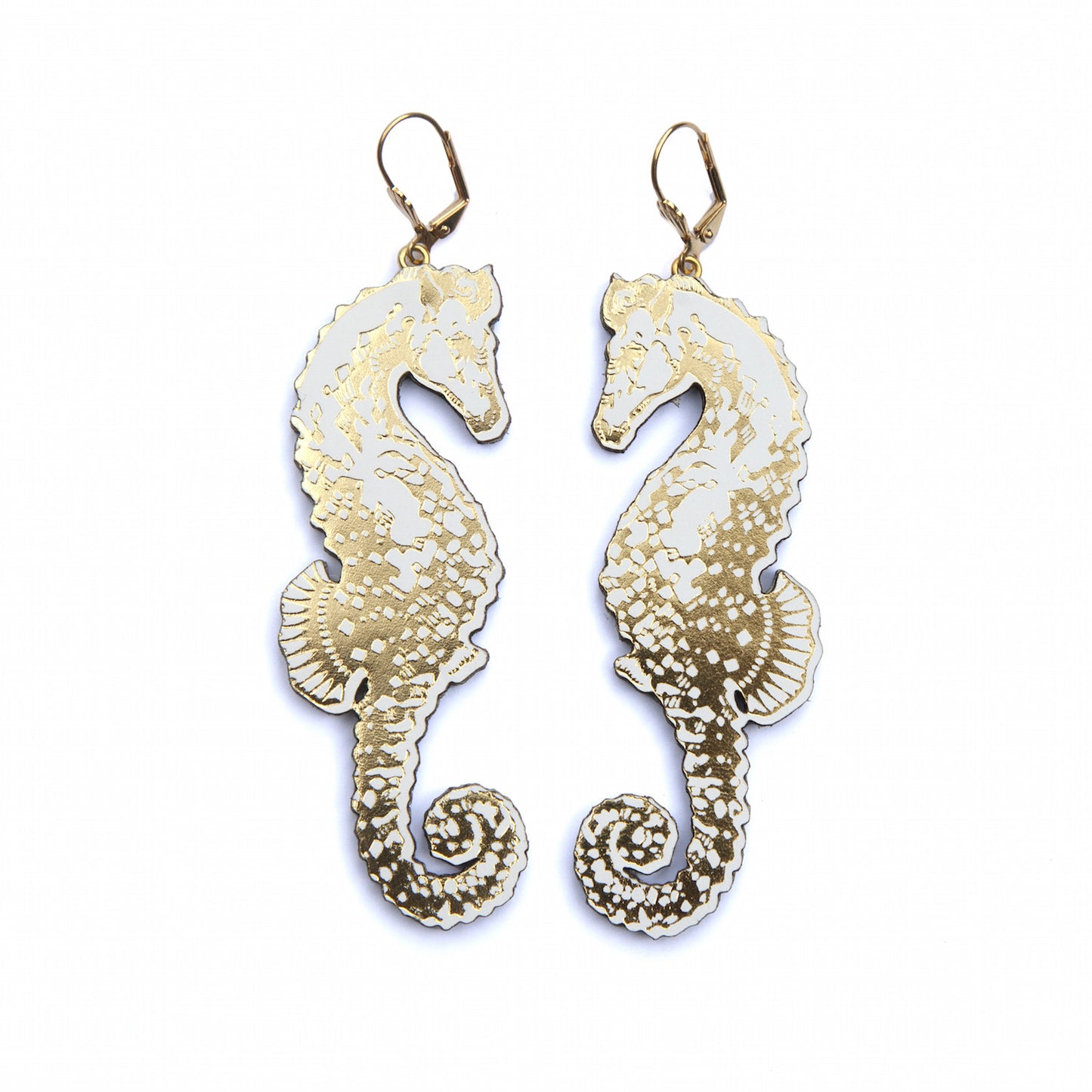 SEAHORSE . earrings