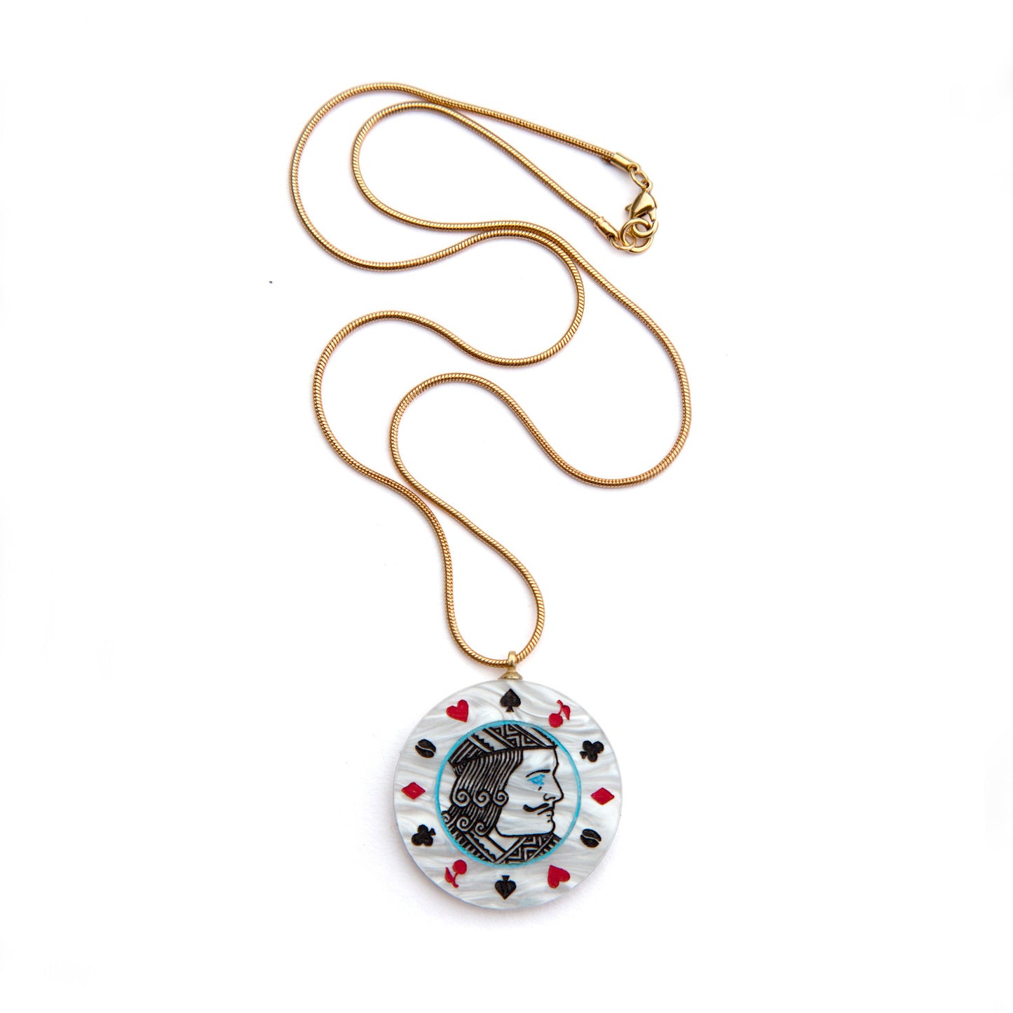 JACK WITH ONE EYE . pendant