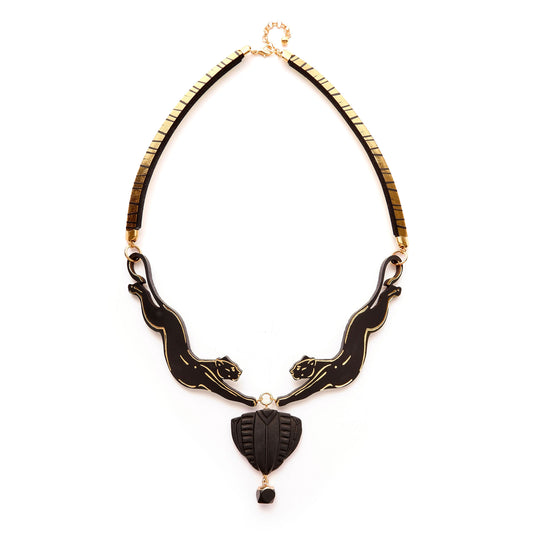 POUNCING PANTHER necklace