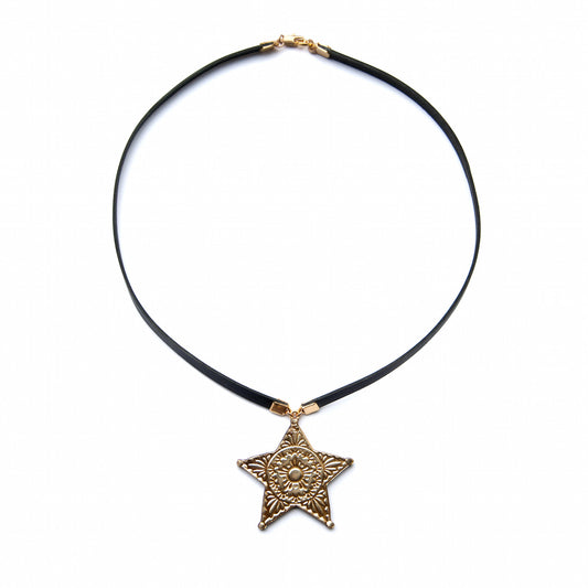 CONCHO STAR . necklet