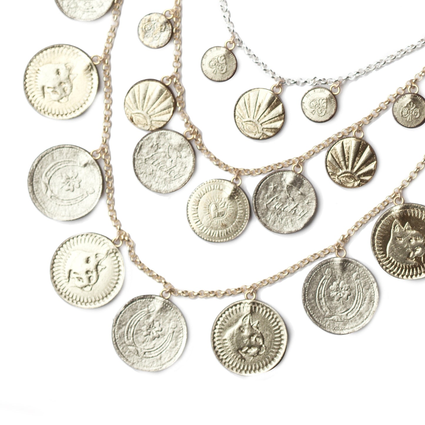 LUCKY COIN SWAG . necklace