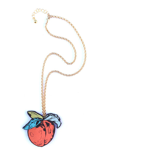 PEACH . pendant