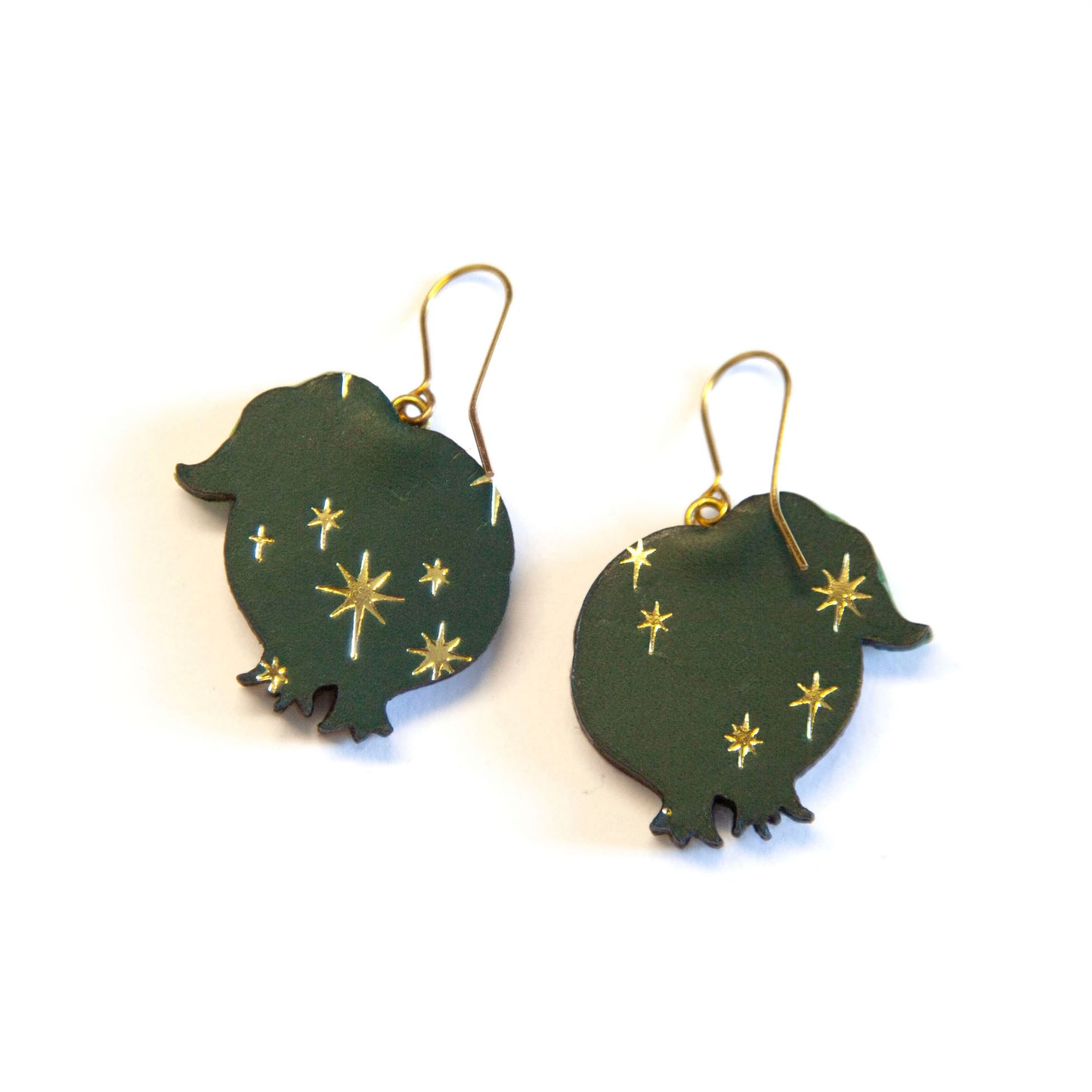 ENCHANTED POMEGRANATE . earrings